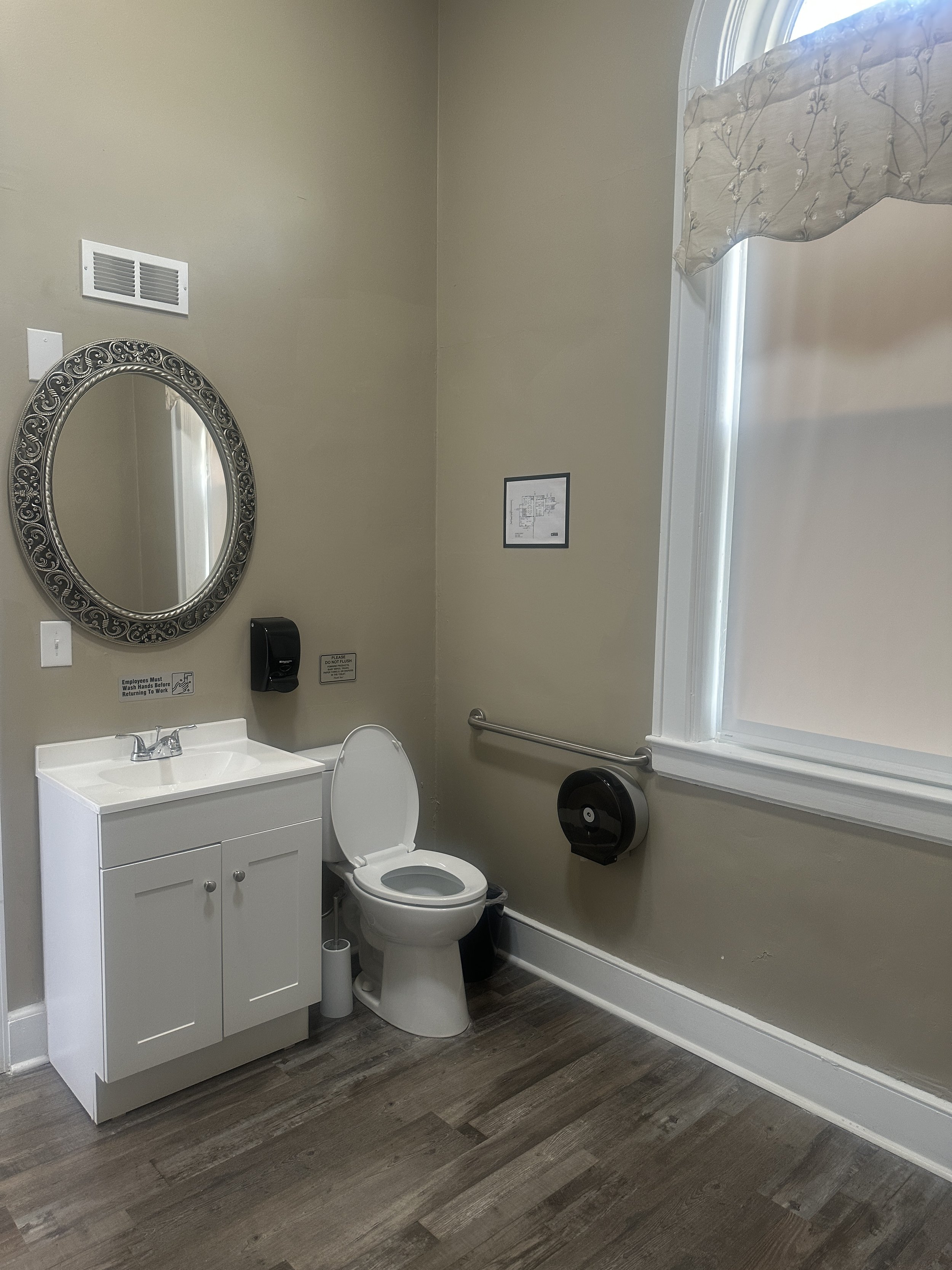 Female Visitor Bathroom 