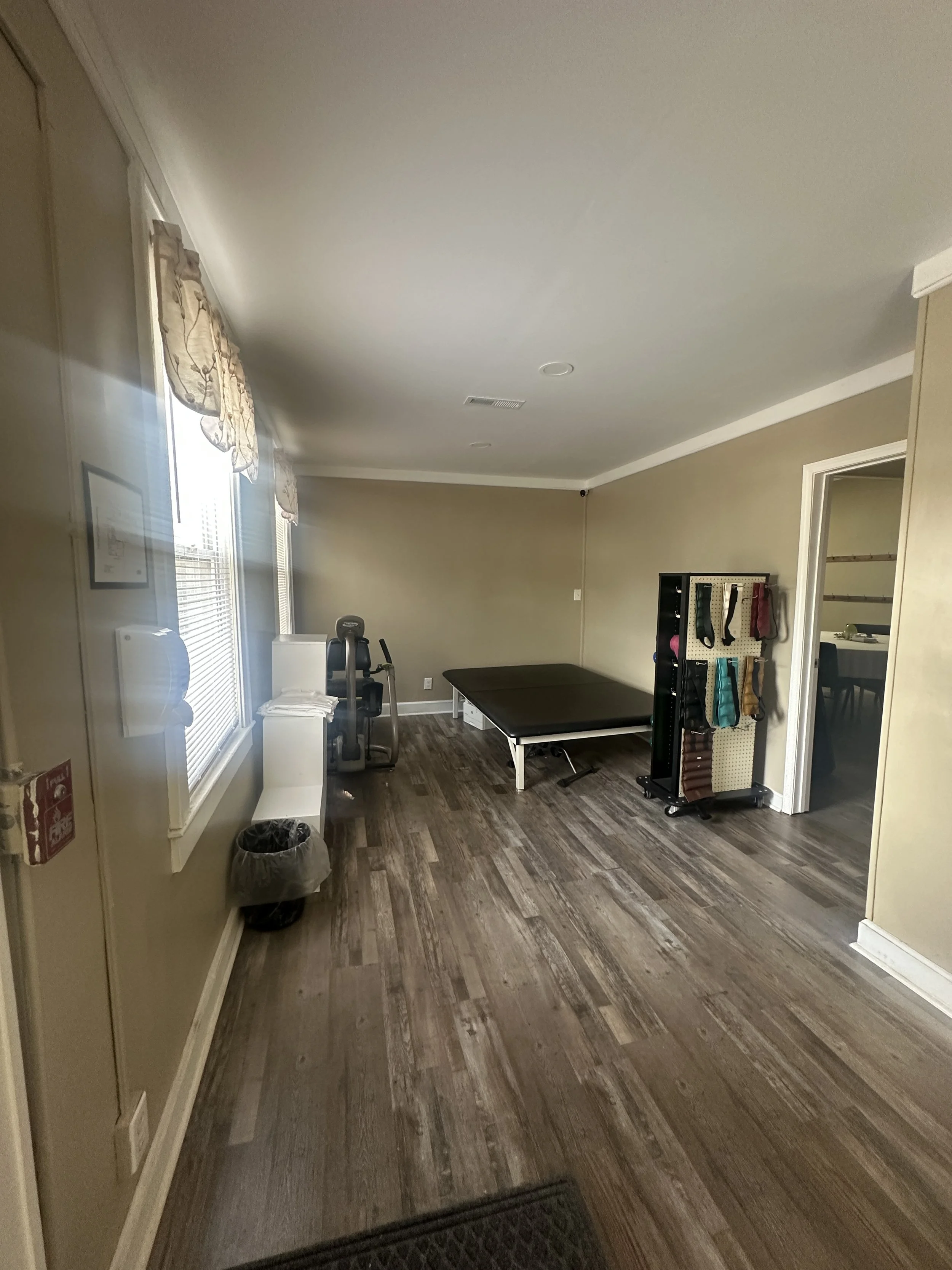 Physical, Occupational and Speech Therapy Room