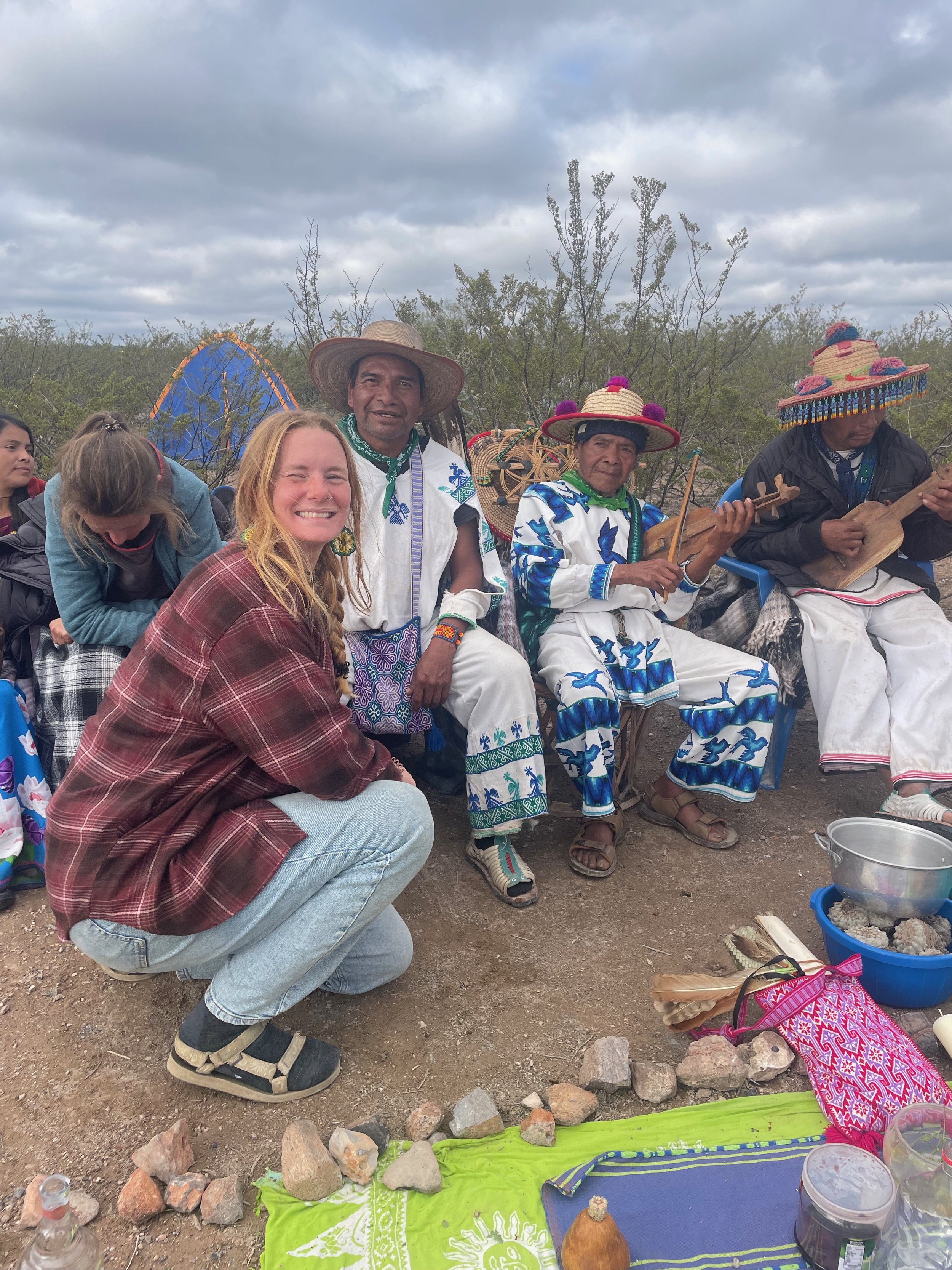Ceremony with the Wiraxika (Huichol) in Wirikuta