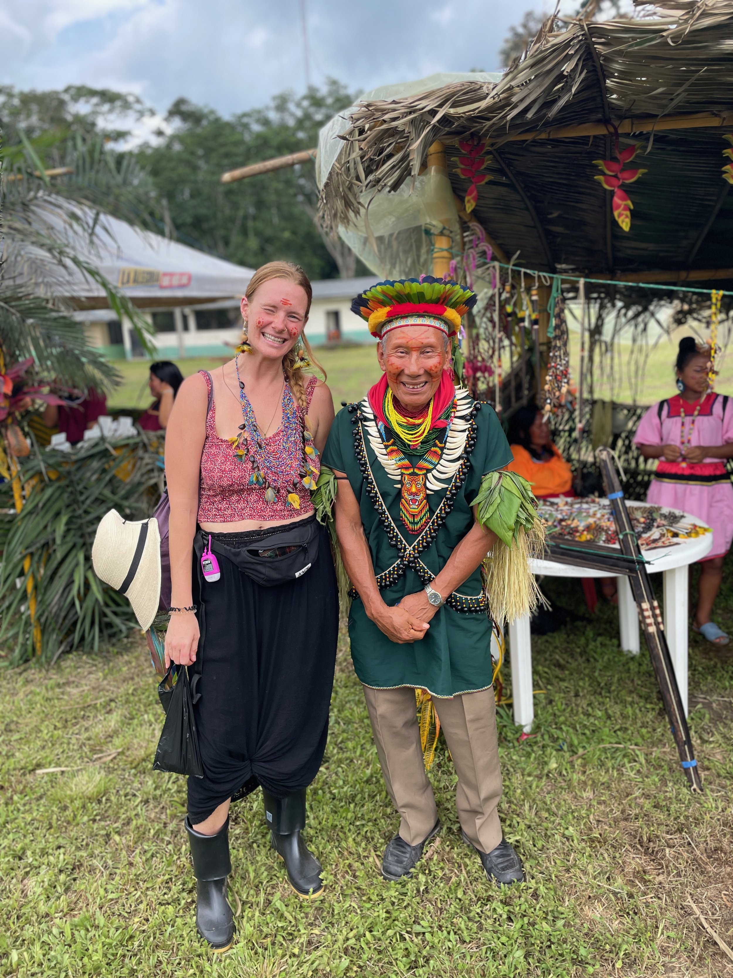 One of the eldest Taitas in the Cofan (Ai) tribe