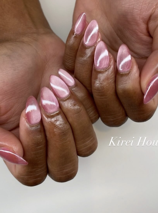 Cat-eye chrome gel nails · Japanese nail salon NYC.png