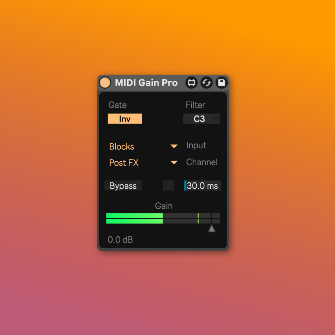 MIDI Gain Pro