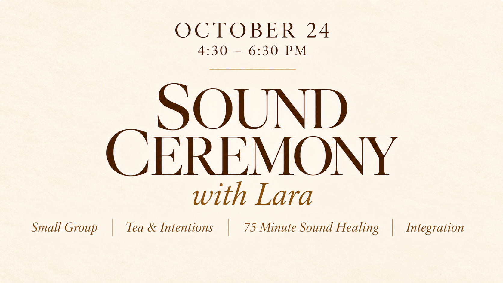 Soul Sound Ceremony