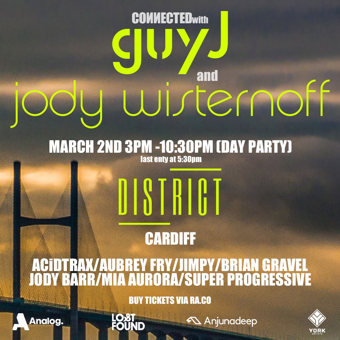 CONNECTEDwith Guy J &amp; Jody Wisternoff (DAY EVENT)