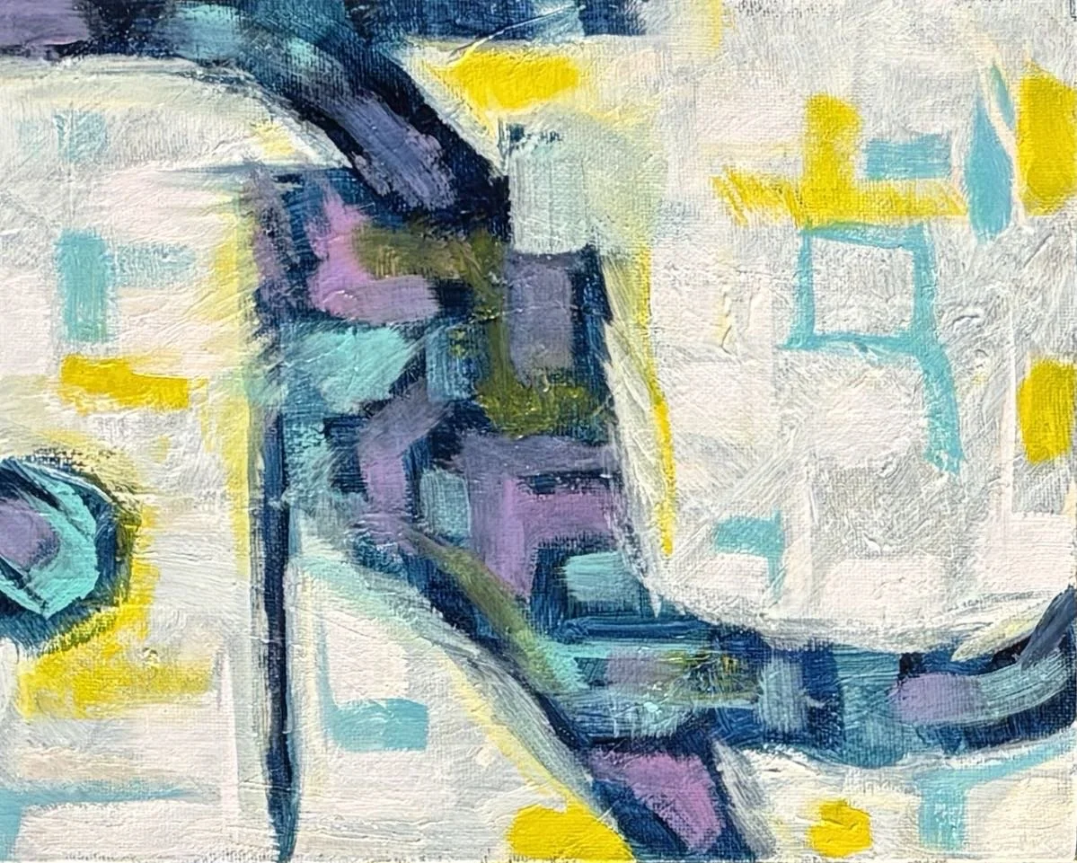 “Low Tide”/January 2026/8” x 10”/Oil painting on canvas panel/ $135