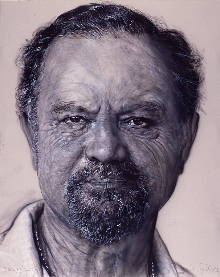 Davey (Last Picture of my Father) [1982] - Acrylic on Paper, 30 x 40 in. 