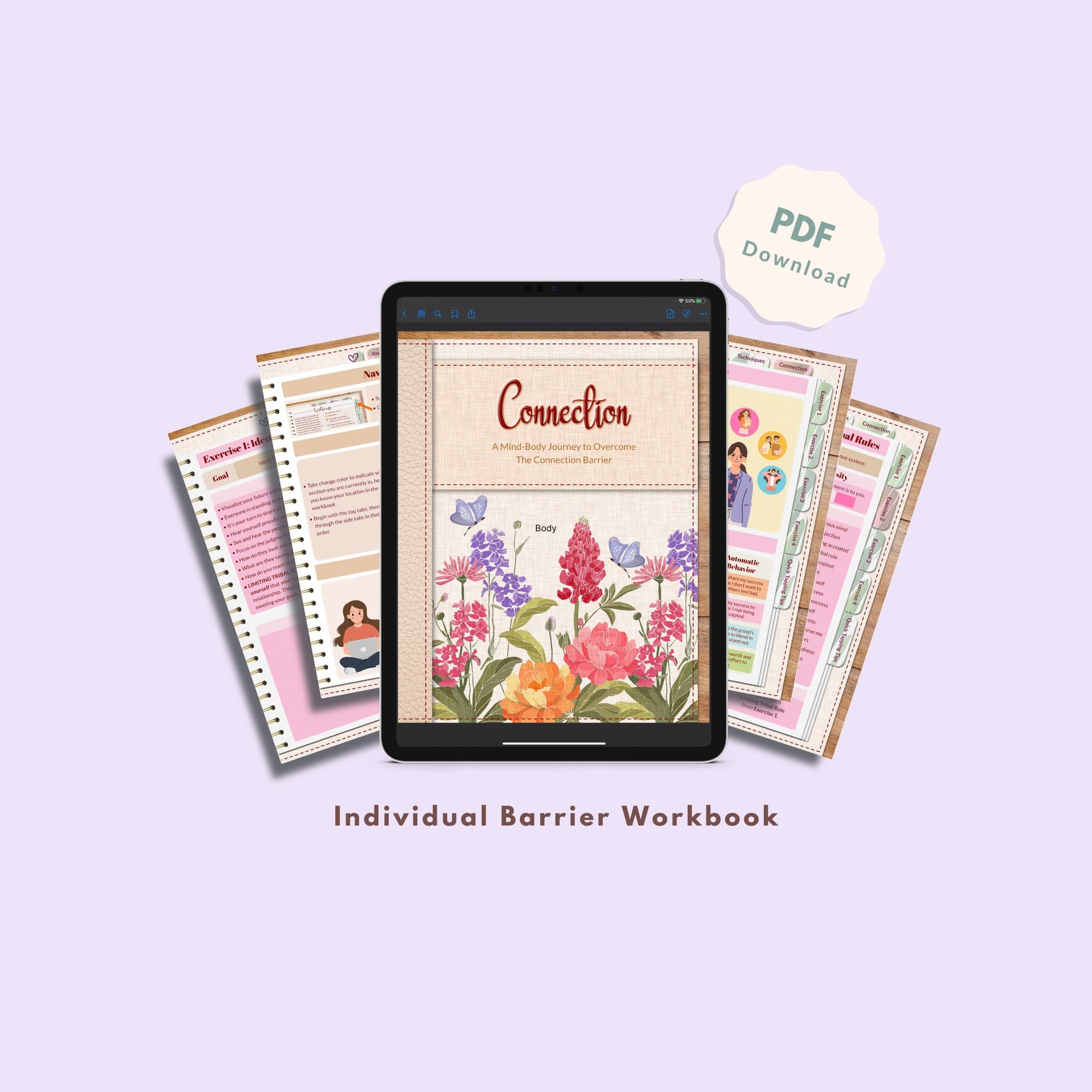 Connection- Individual Barrier Workbook- Digital Download