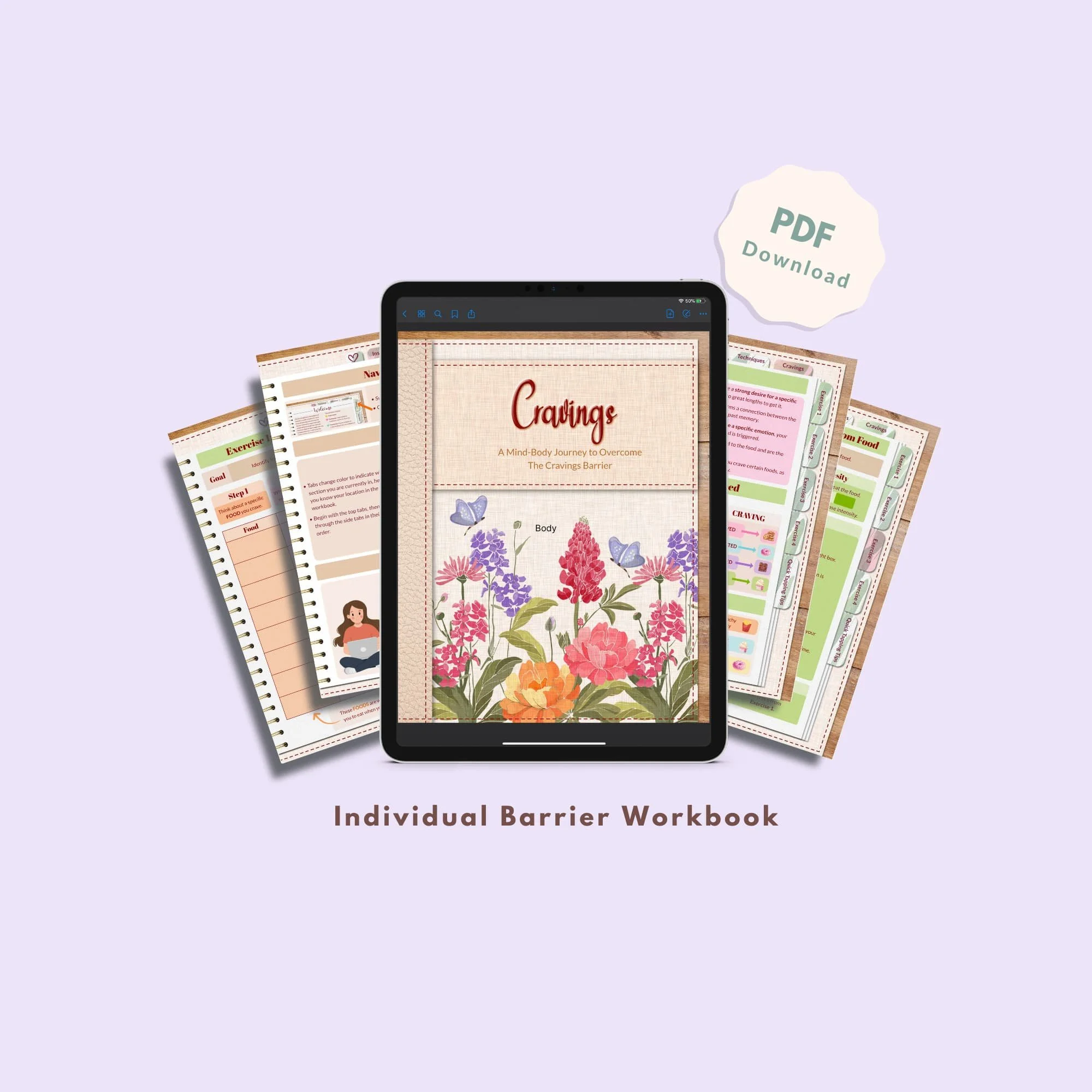 Cravings- Individual Barrier Workbook- Digital Download
