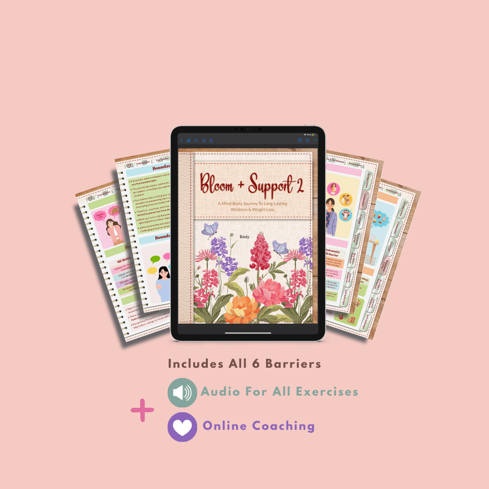 Bloom + Support 2- Weight Loss Workbook- Digital Download