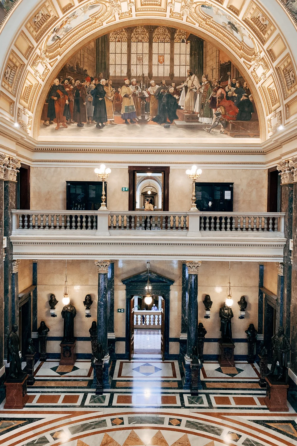 D3 : One of the frescos in the Pantheon.JPG