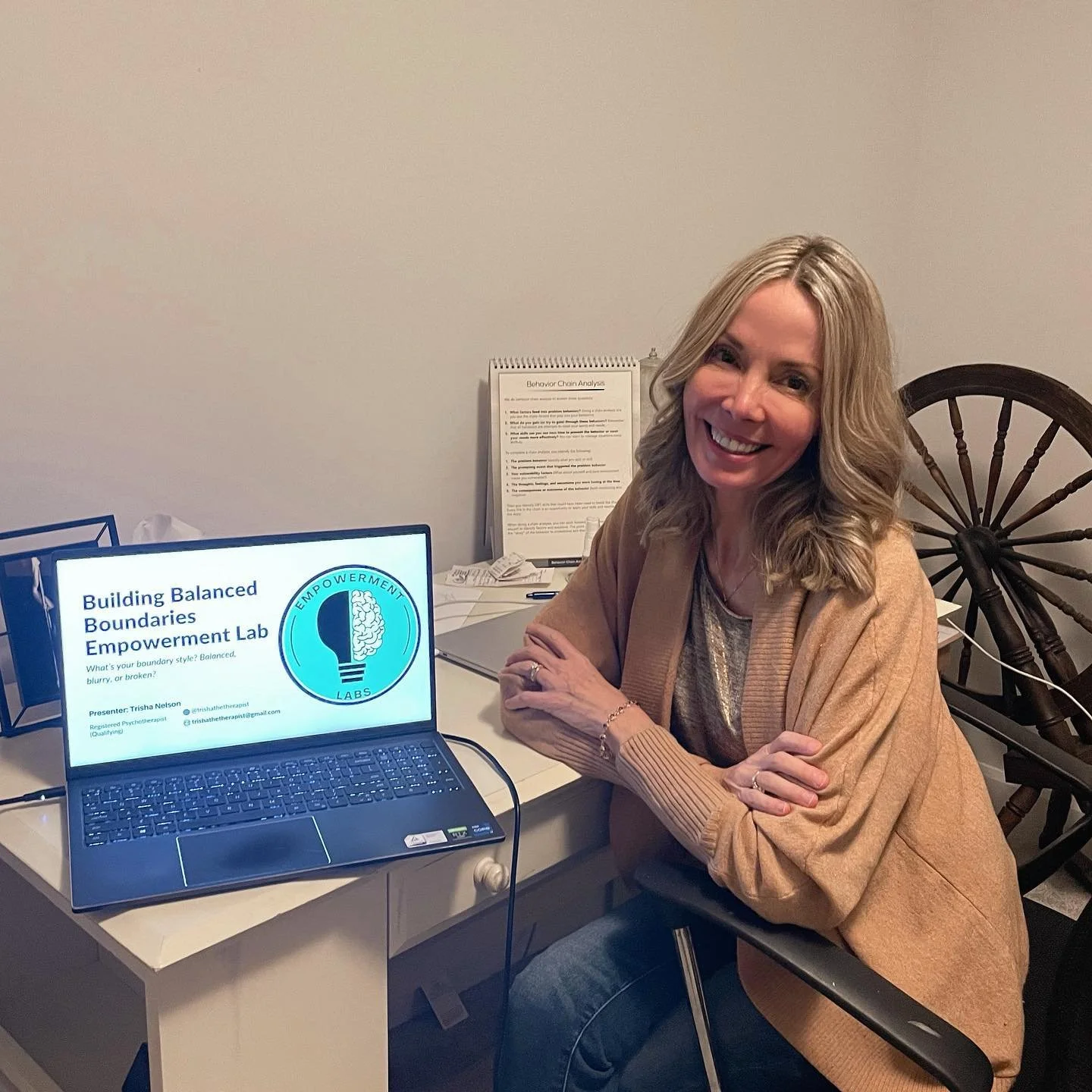 Thank you @stepabovestigma for inviting me to facilitate your first Empowerment Lab! I was so amazed by the level of engagement and participation! Can&rsquo;t wait to come back and do it again this fall! 👏💡🧠💚 #mentalhealthawareness #mentalhealthm