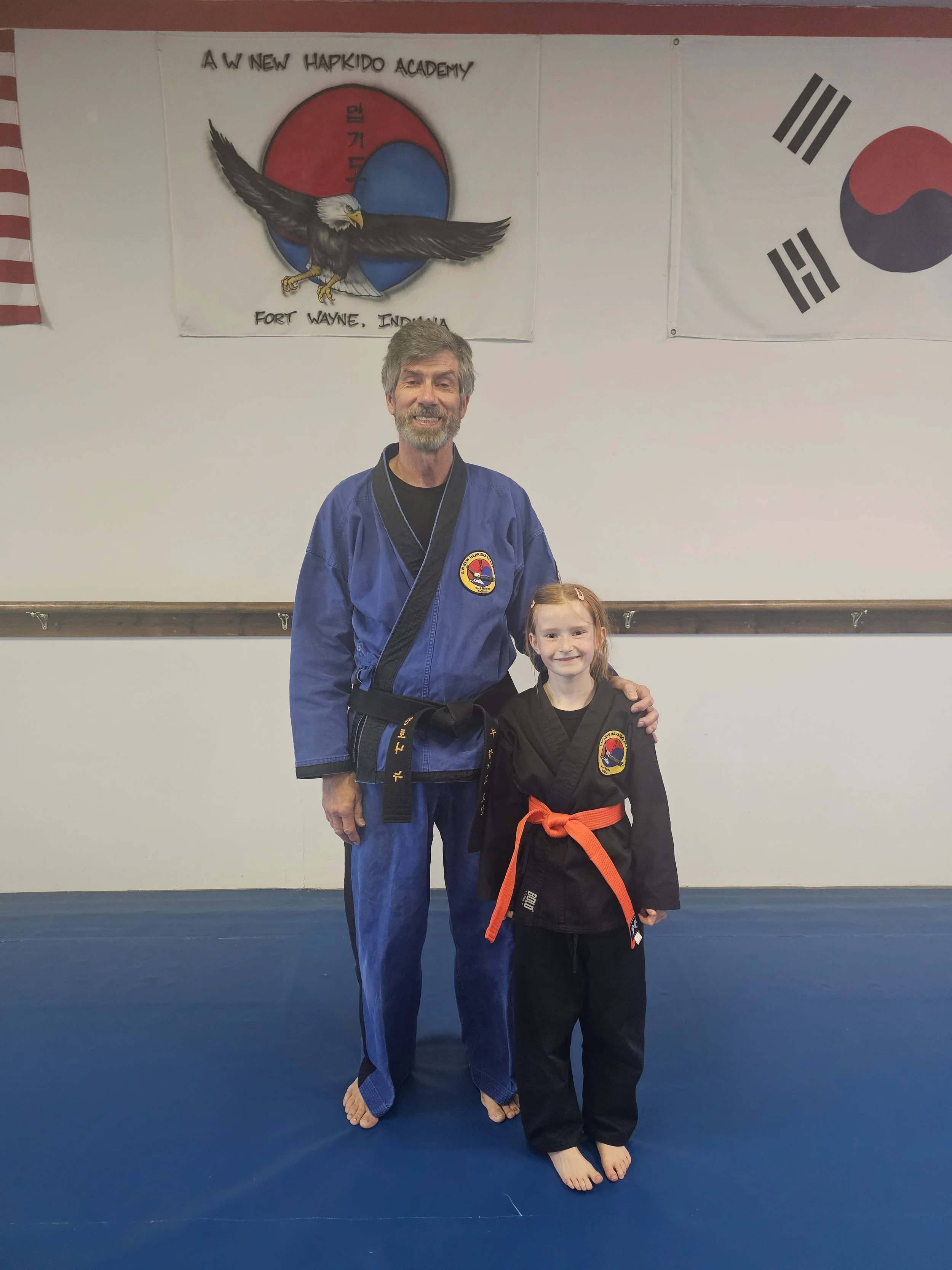 05/14/2026 Gup Promotions.   Congratulations to Nora promoted to Orange Belt!