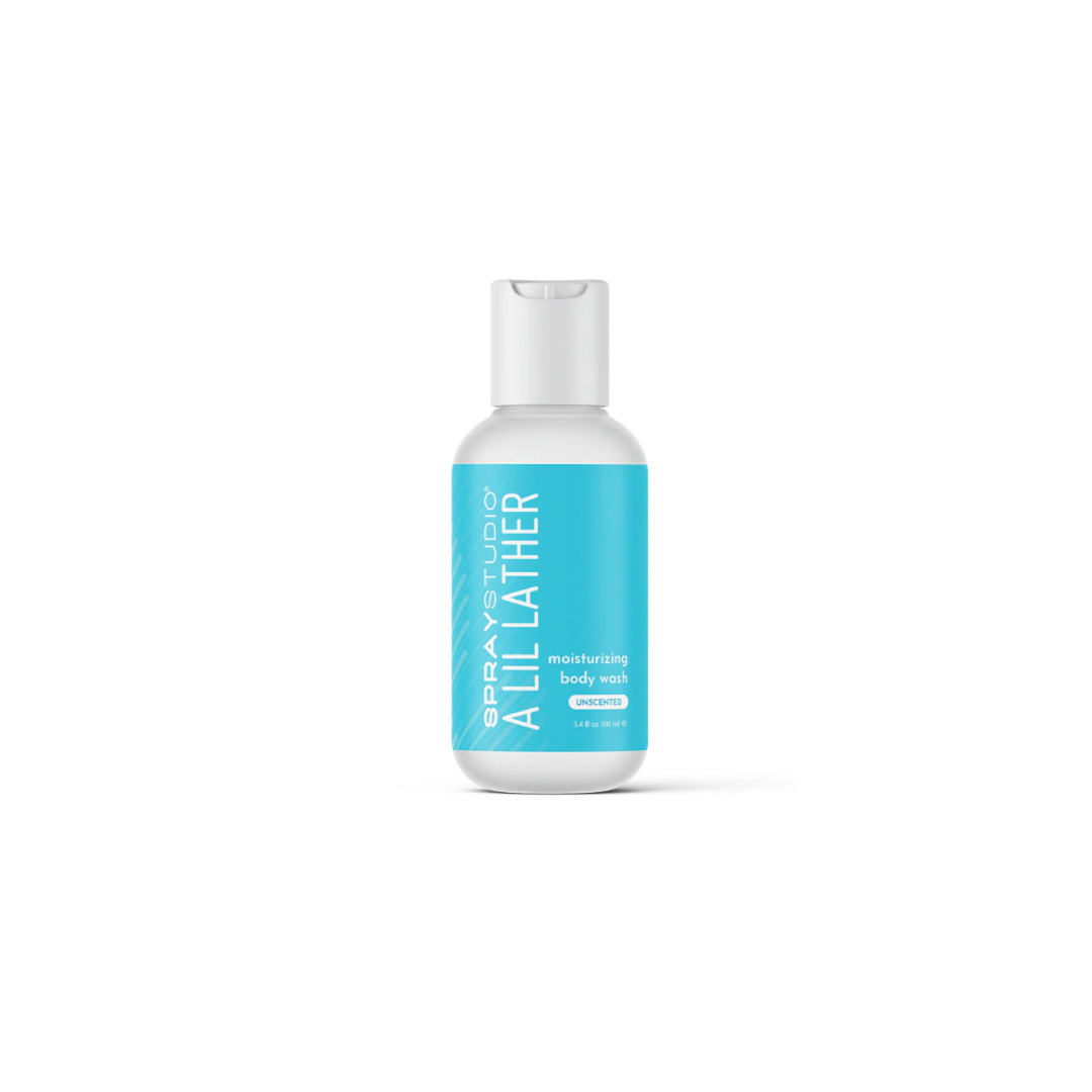 Gentle unscented body wash available in multiple sizes at Apres Soleil Tans & Boutique.