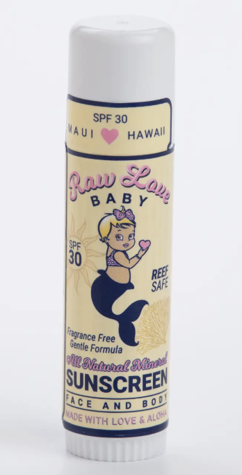 Spf 30 Baby Mineral Sunscreen Stick Reef-Safe Fragrance Free