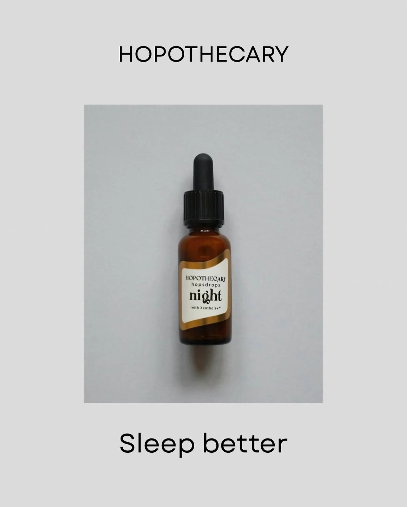 One night closer to better sleep baby 🌙
hopsdrops NIGHT - A potent sleep formula backed by science
USE CODE NICHOLA10 at checkout 
Helps to: 
Calm central nervous system
Combat insomnia
Soothe anixiety 
Promote deep restful sleep 
Reset circadian rh