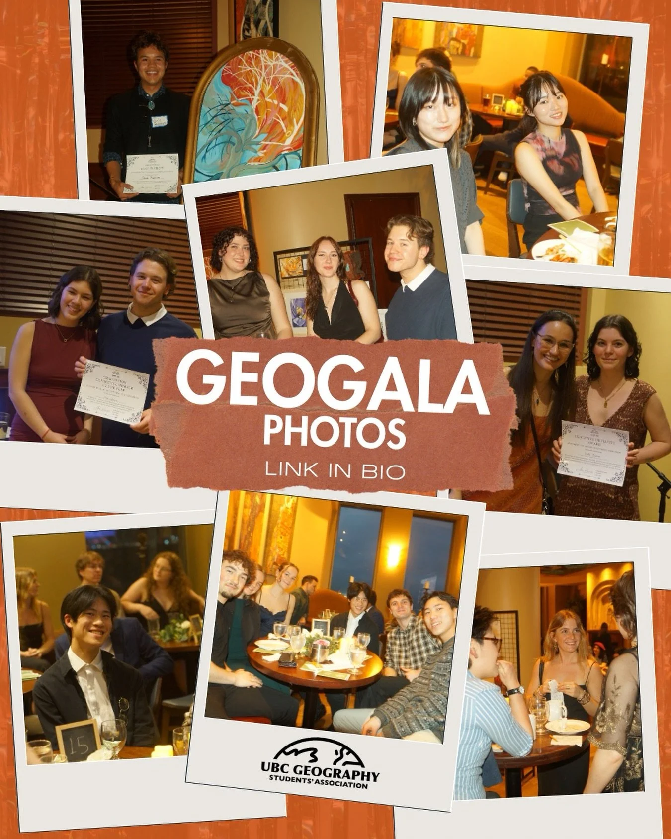 Need a photo from GeoGala to add to your end of semester photo dump? We got you covered ✅🕺

Check out the photos taken that night with the link in our bio 🔗✨

#gsa #geogala #ubcgeography