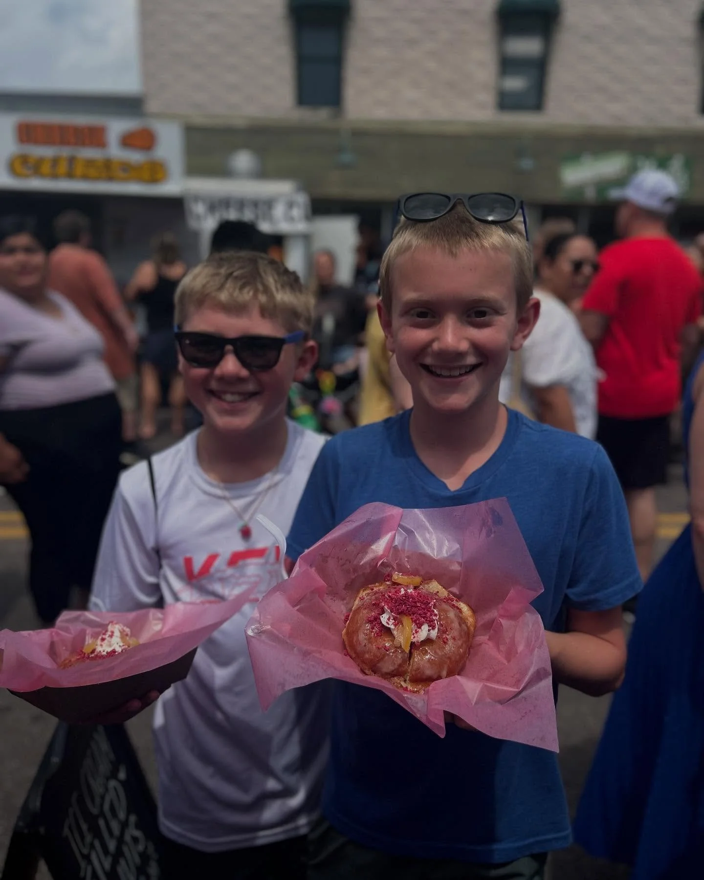 Kids love them! #doughnuts #minnesotastatefair @twincitieslive @twincitymitzvahs
