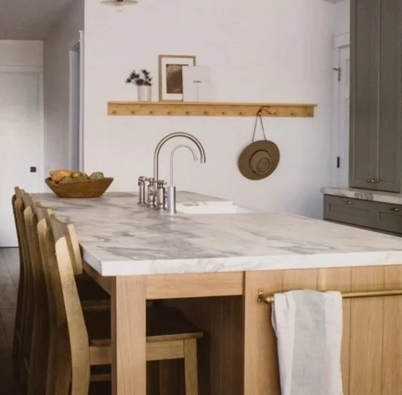 Transitional Kitchen With Mixed Wood And Gray Cabinetry Kitchen Remodel by Otero's Cabinets & Design project photo 2