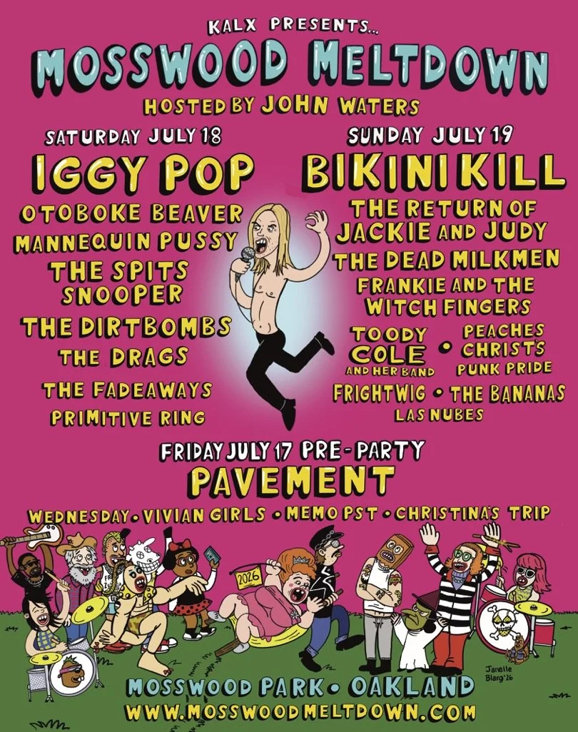 Mosswood Meltdown, The Best Fest in the World, Coming Back to Oakland July 17 – 19: