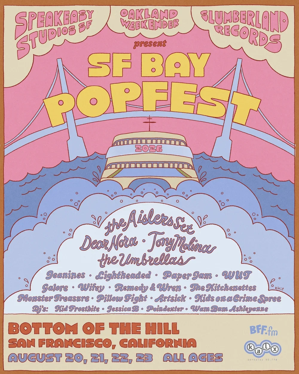 SF Bay PopFest Set to Take Over Bottom of the Hill This Week:
