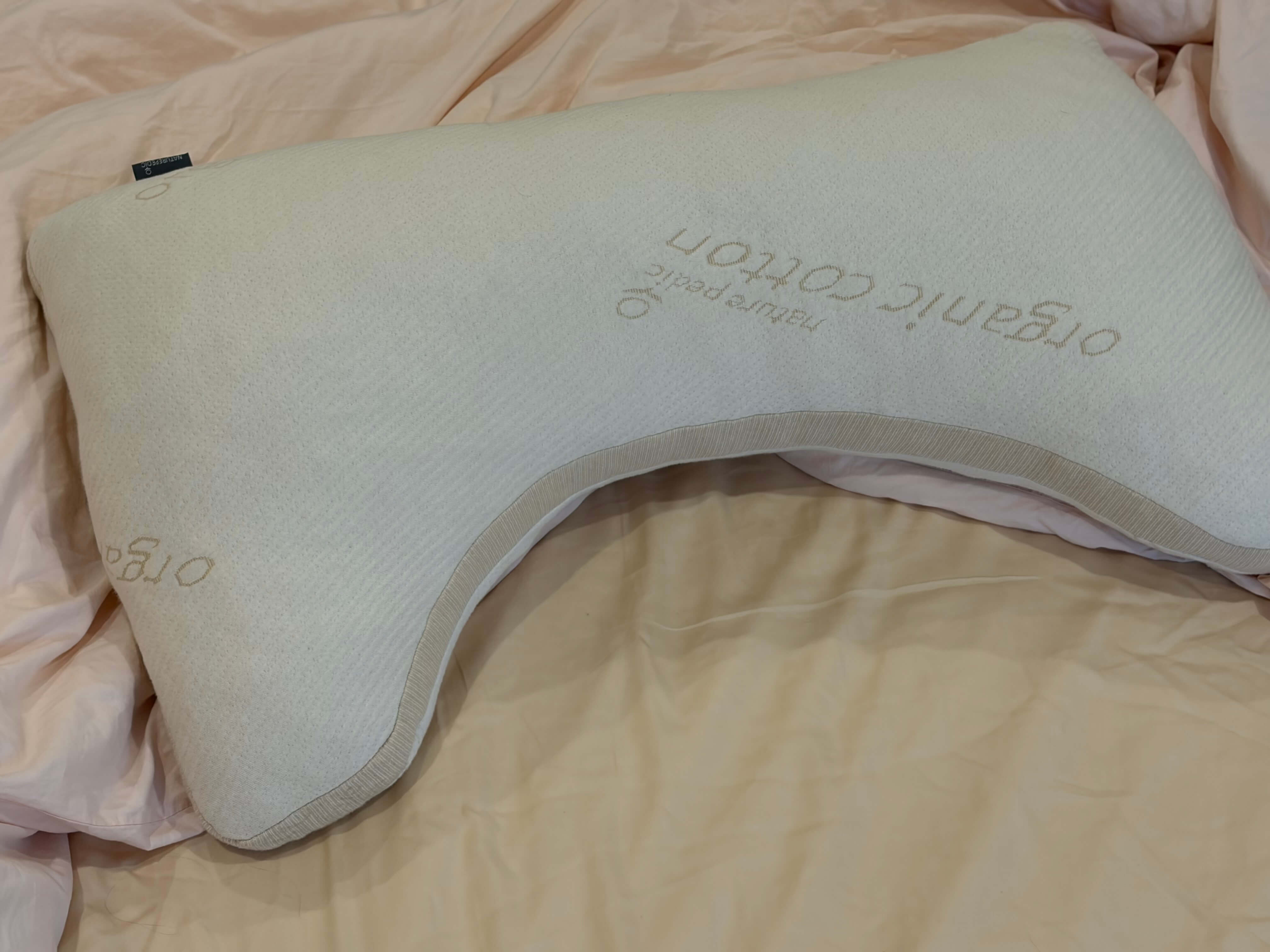 naturepedic organic and non toxic side sleeper pillow