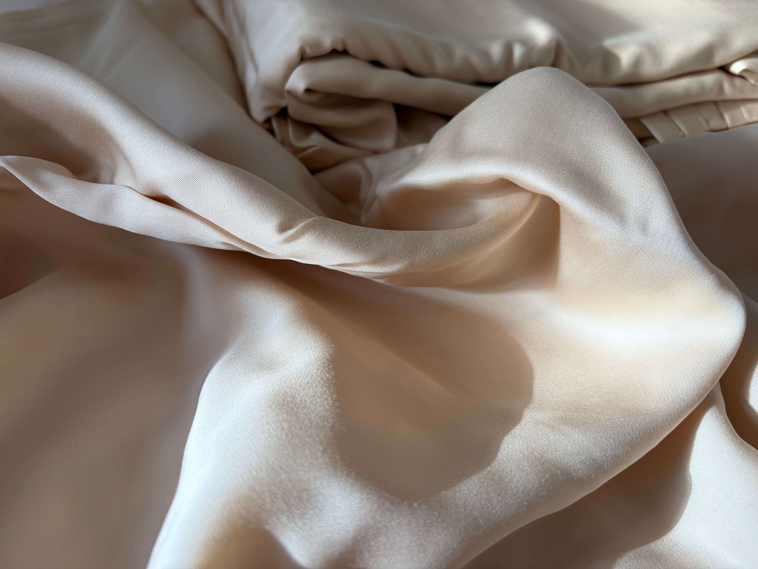 TENCEL sheets on a bed