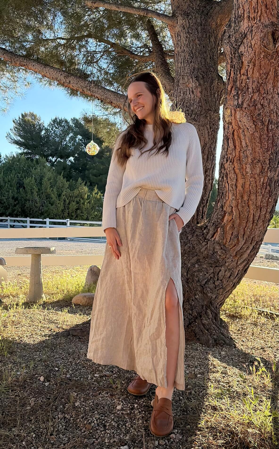 Woman wearing barefoot shoes by earthing harmony
