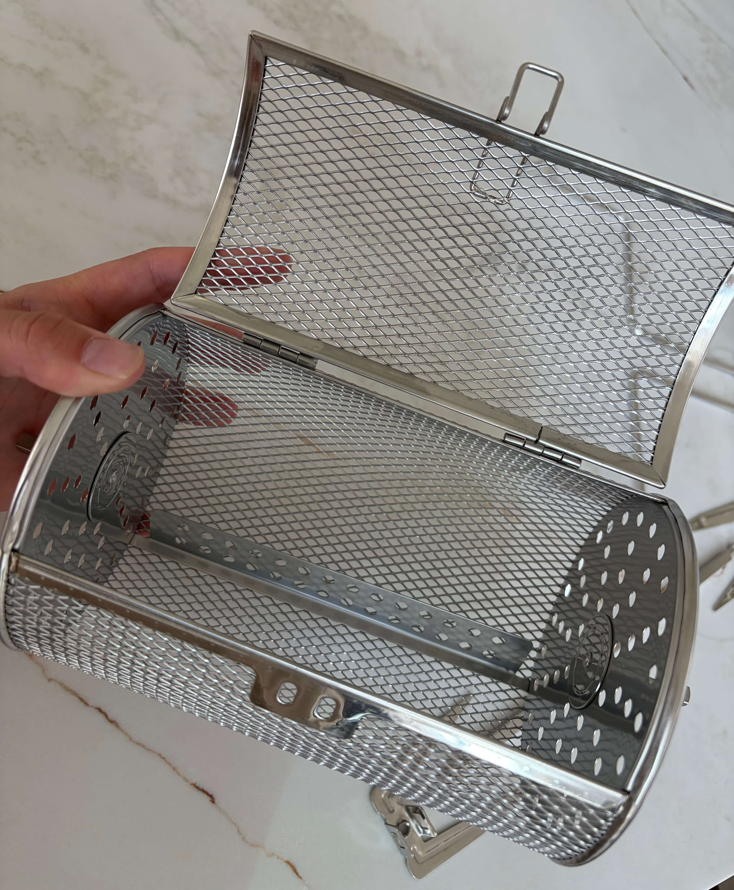 Fritaire air fryer stainless steel tumbling basket