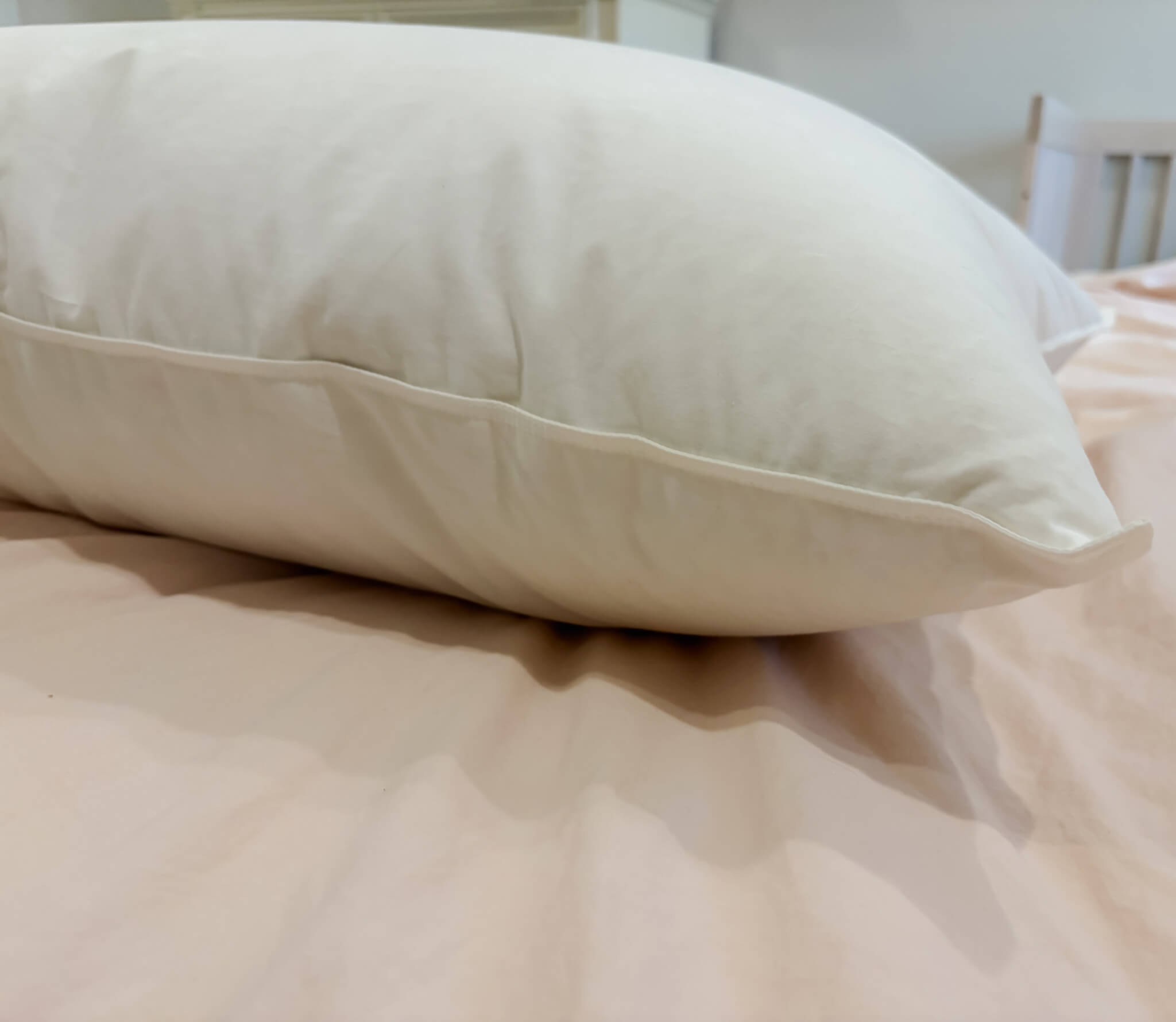 Naturepedic Down Pillow With Organic Cotton Fabric