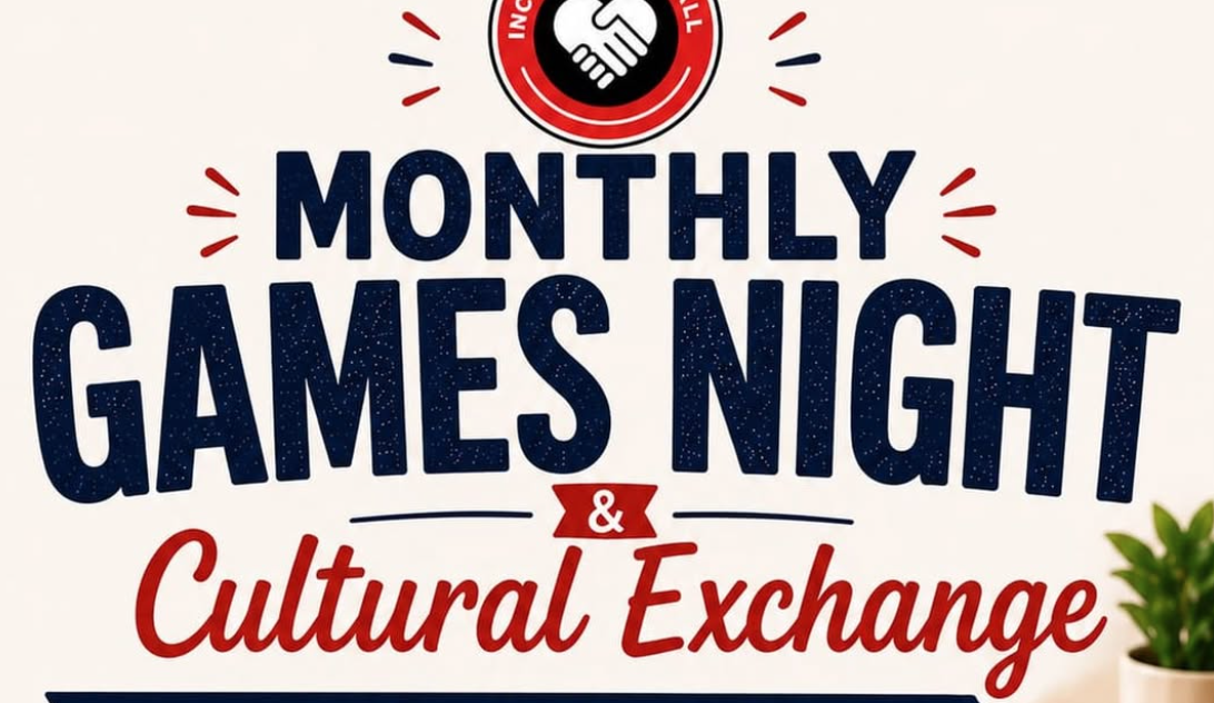 Monthly Games Night &amp; Cultural Exchange