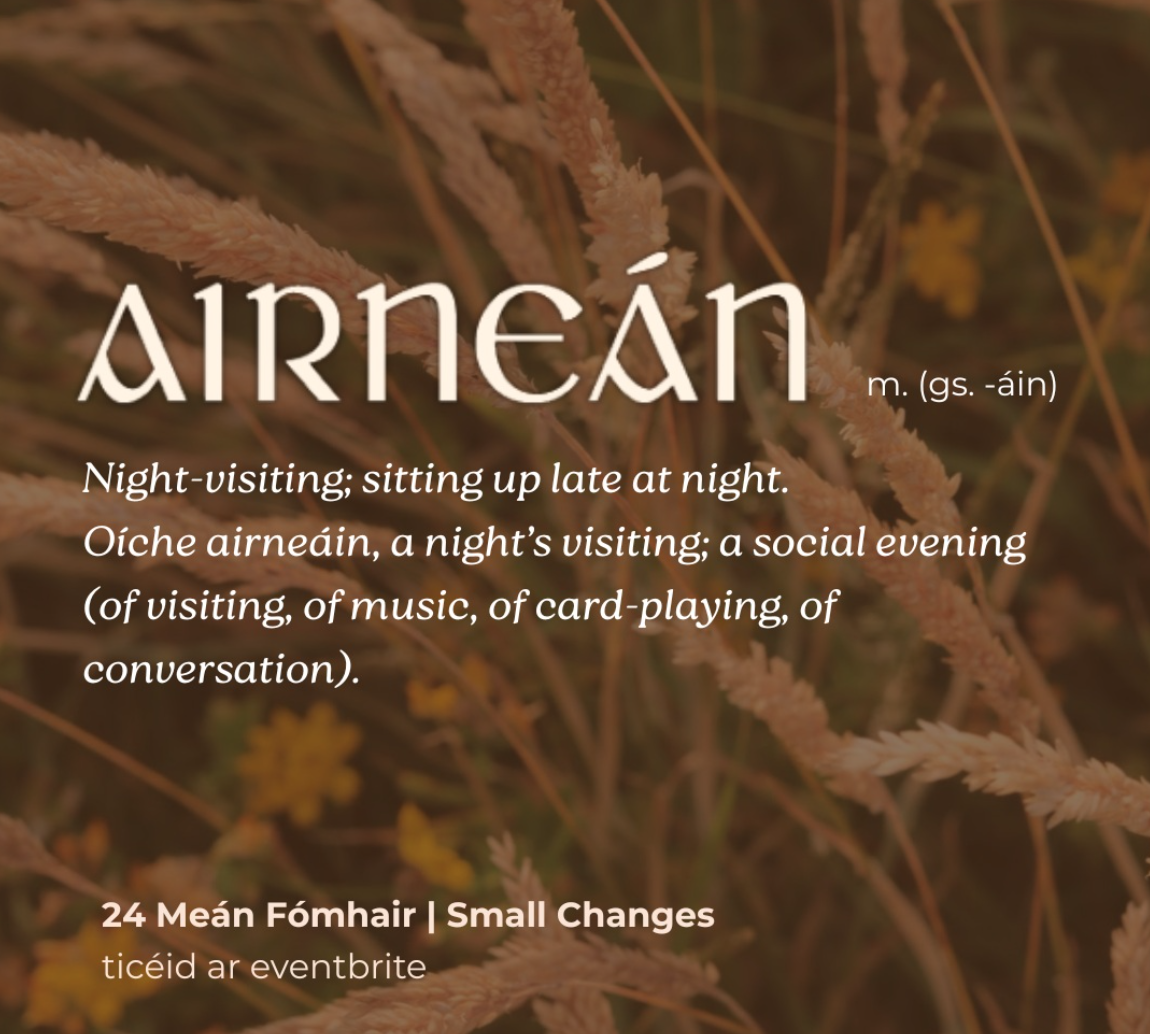 Ceoltóirí Airneán an Fhómhair - Autumn Music Evening 