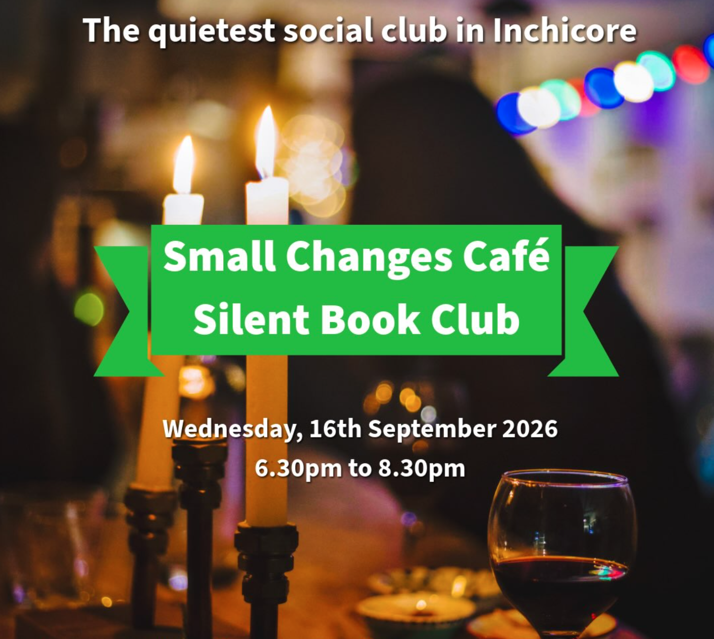 Silent Book Club - @ Small Changes 