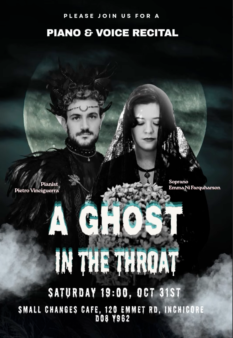 A Ghost in the Throat -  A Spooky Evening of Piano, Voice & Classical Music 