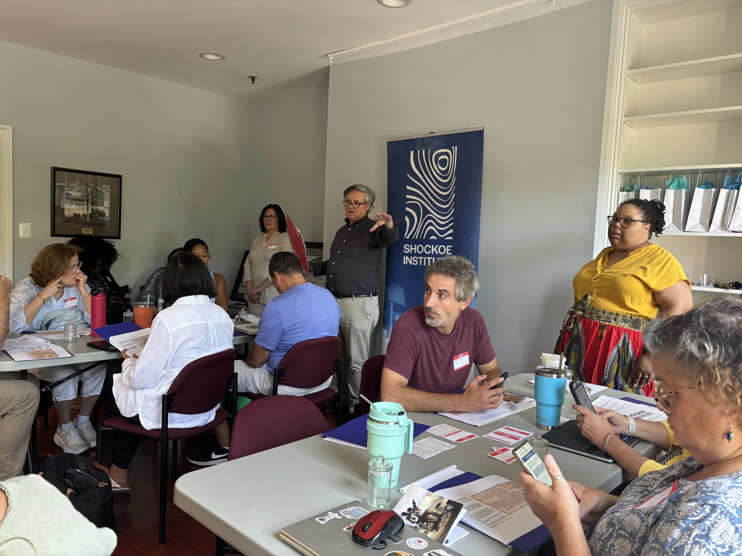 History with History Teachers: Our First Mobile Learning Lab Workshop in Alexandria 