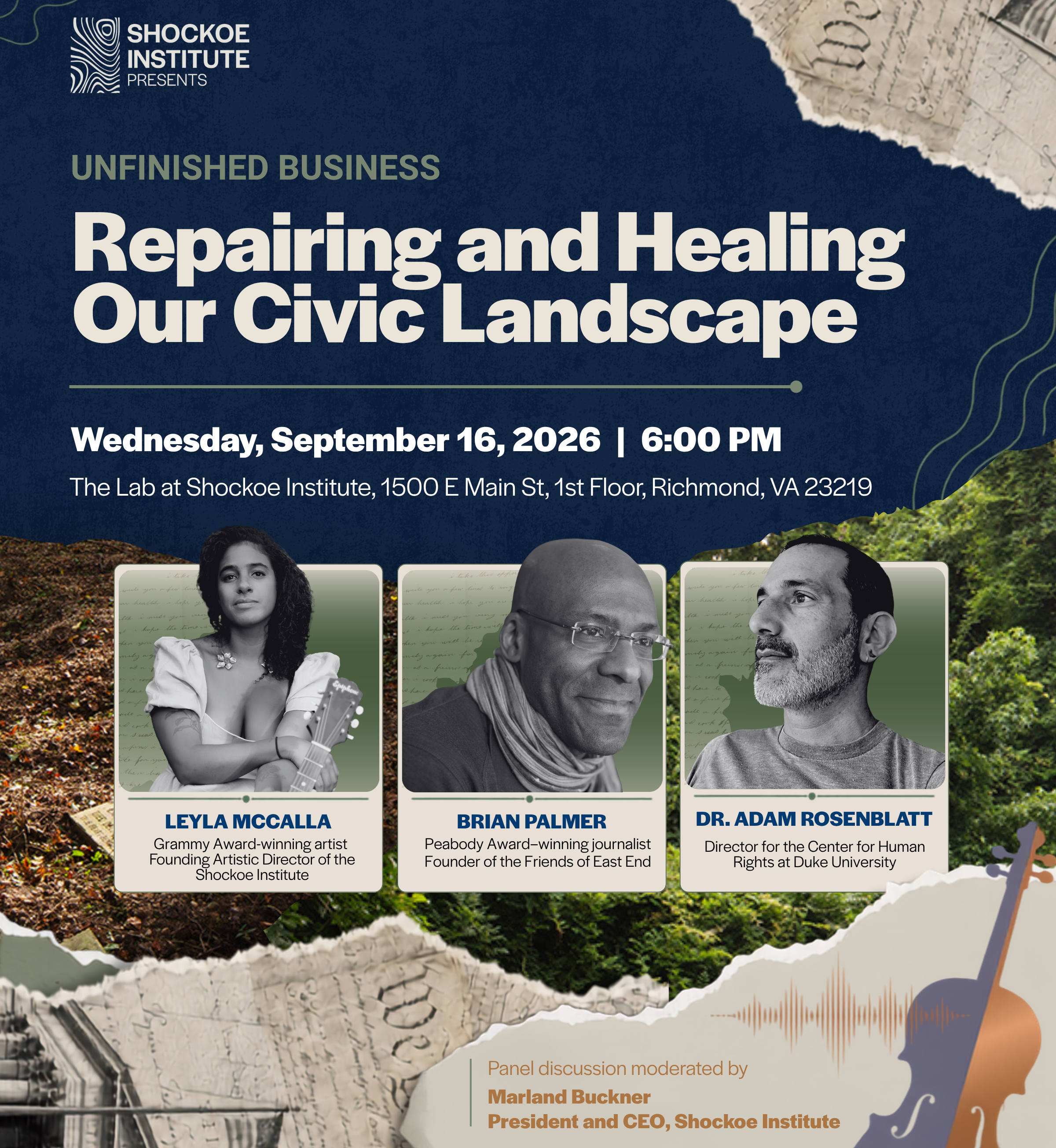 Repairing and Healing Our Civic Landscape