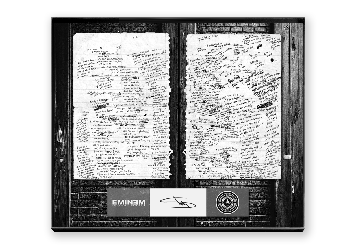 EMINEM - STAN LETTER