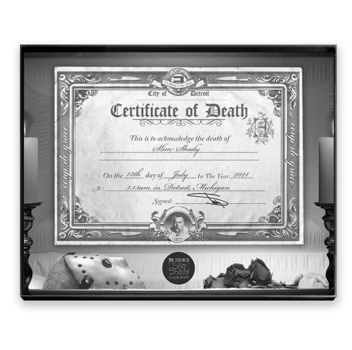 EMINEM - DEATH CERTIFICATE