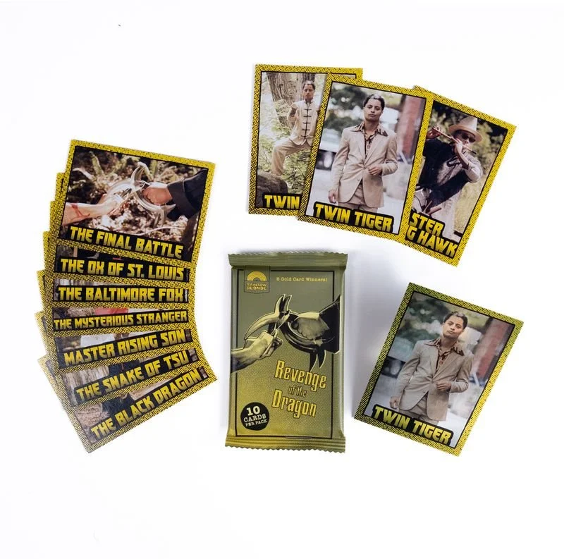 REVENGE OF THE DRAGON TRADING CARDS