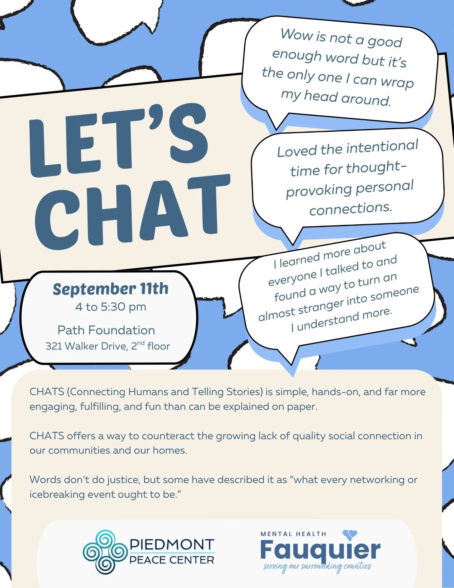 Community CHATS Event
