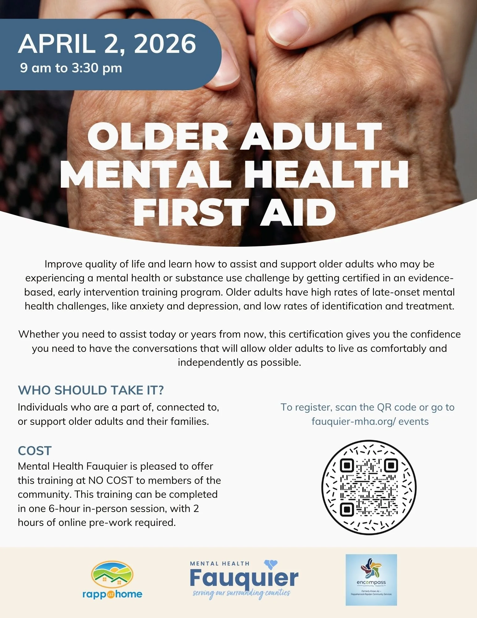 Older Adult Mental Health First Aid