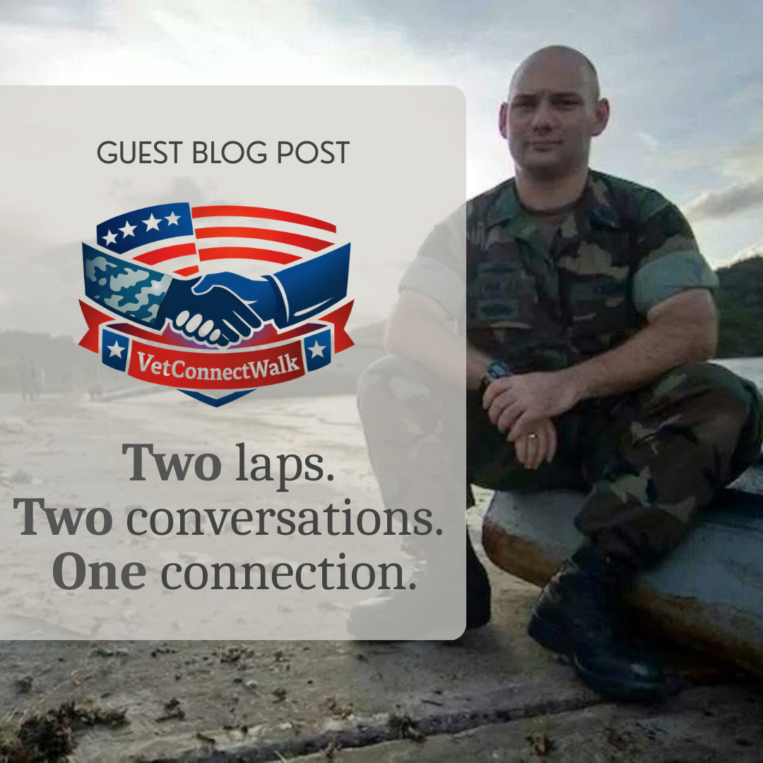 Two laps. Two conversations. One connection.