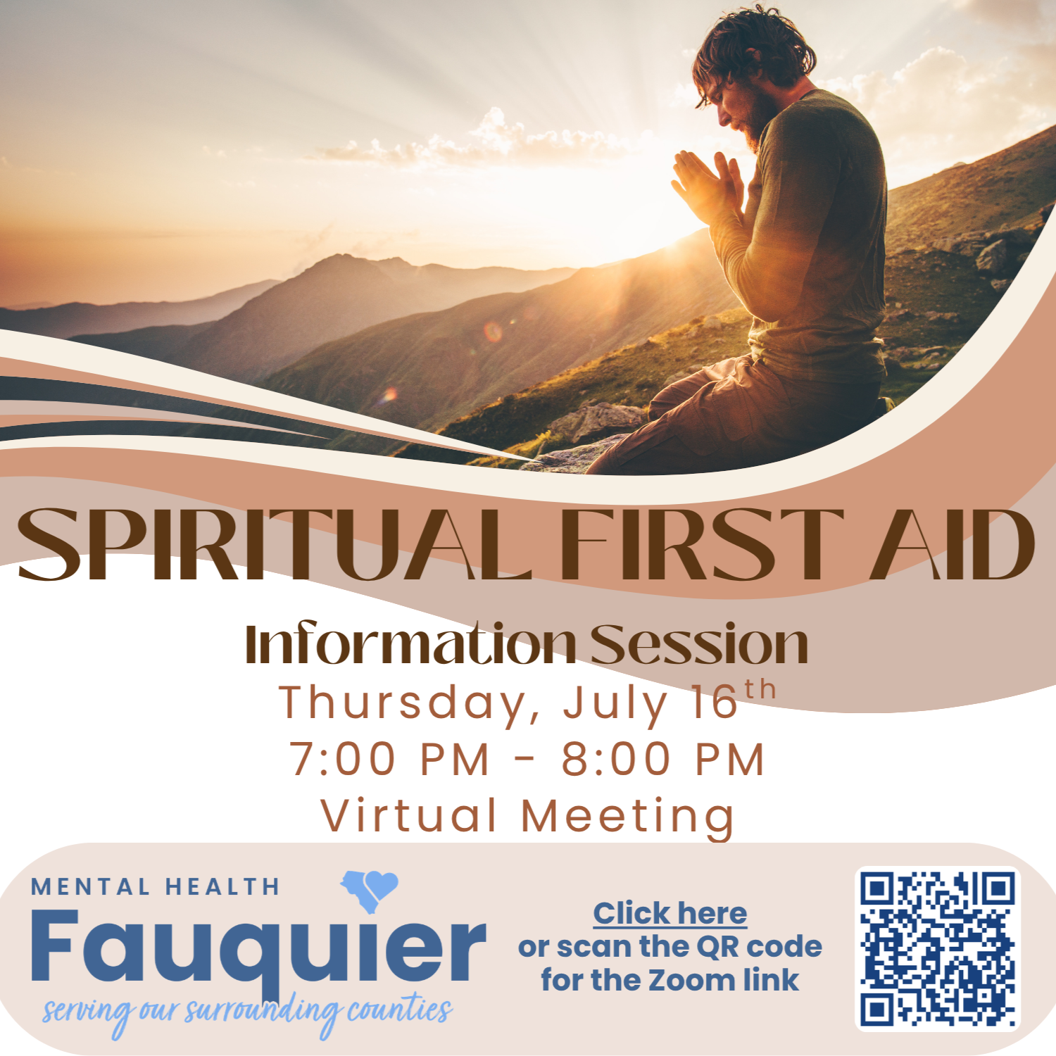 Spiritual First Aid Virtual Information Session