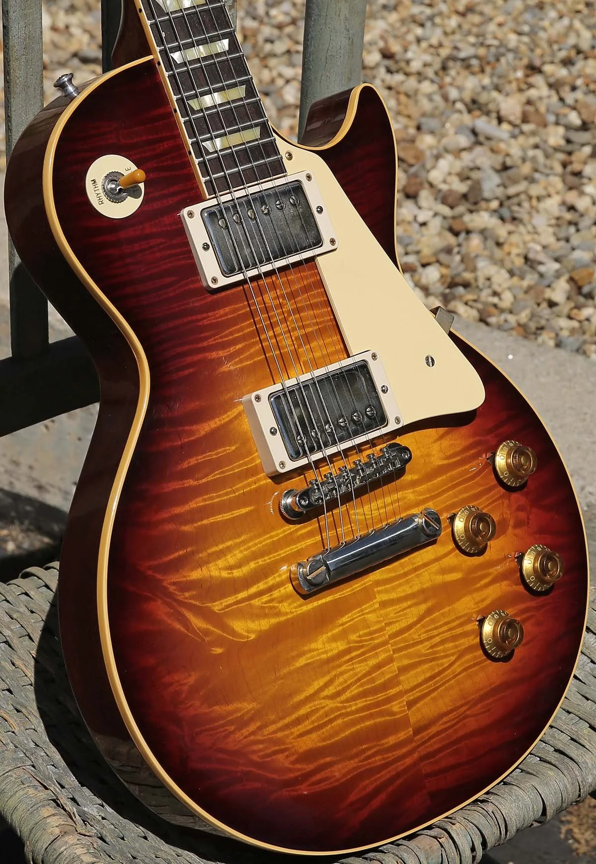 (Item#290) 2025 Gibson Custom Shop VOS Cherry Teaburst 1959 Les Paul Reissue