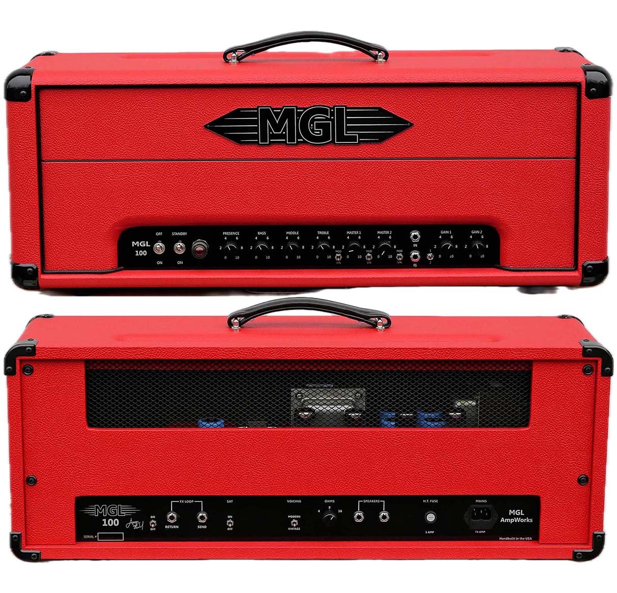 MGL100 "Red Circuit" 2-channel Amp