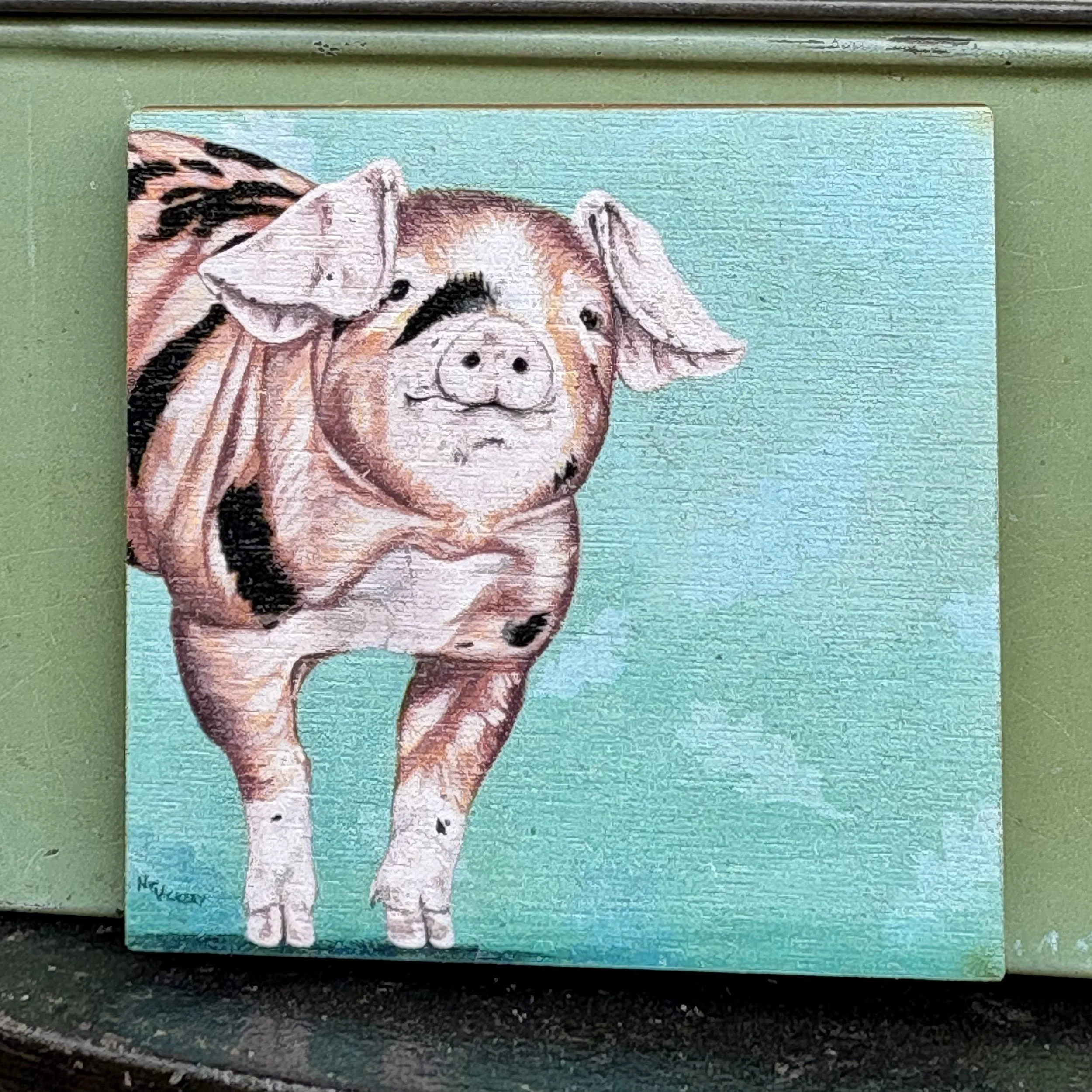 Diddy Pig Fridge Magnet