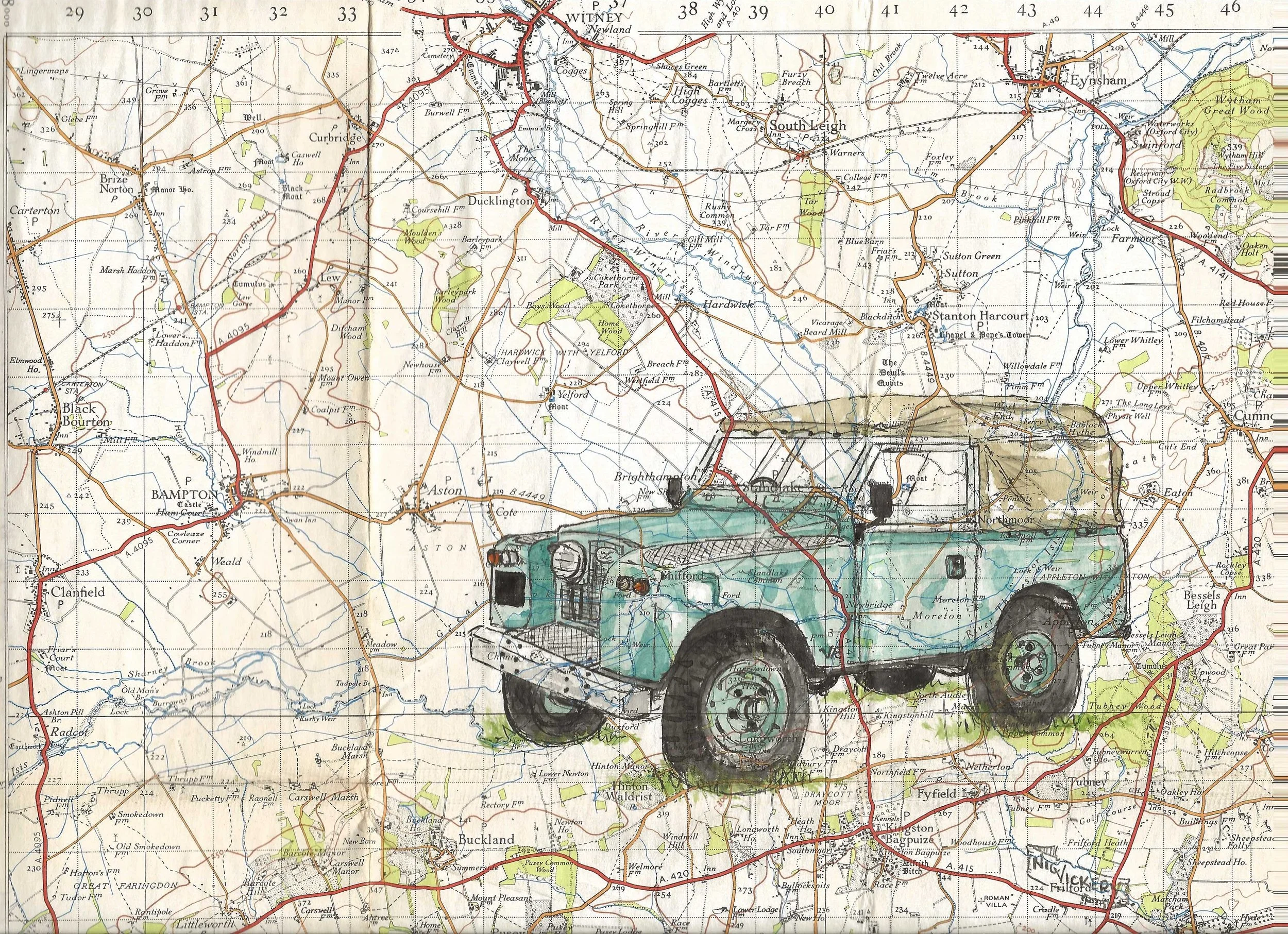 'Series 1 Landy' small print