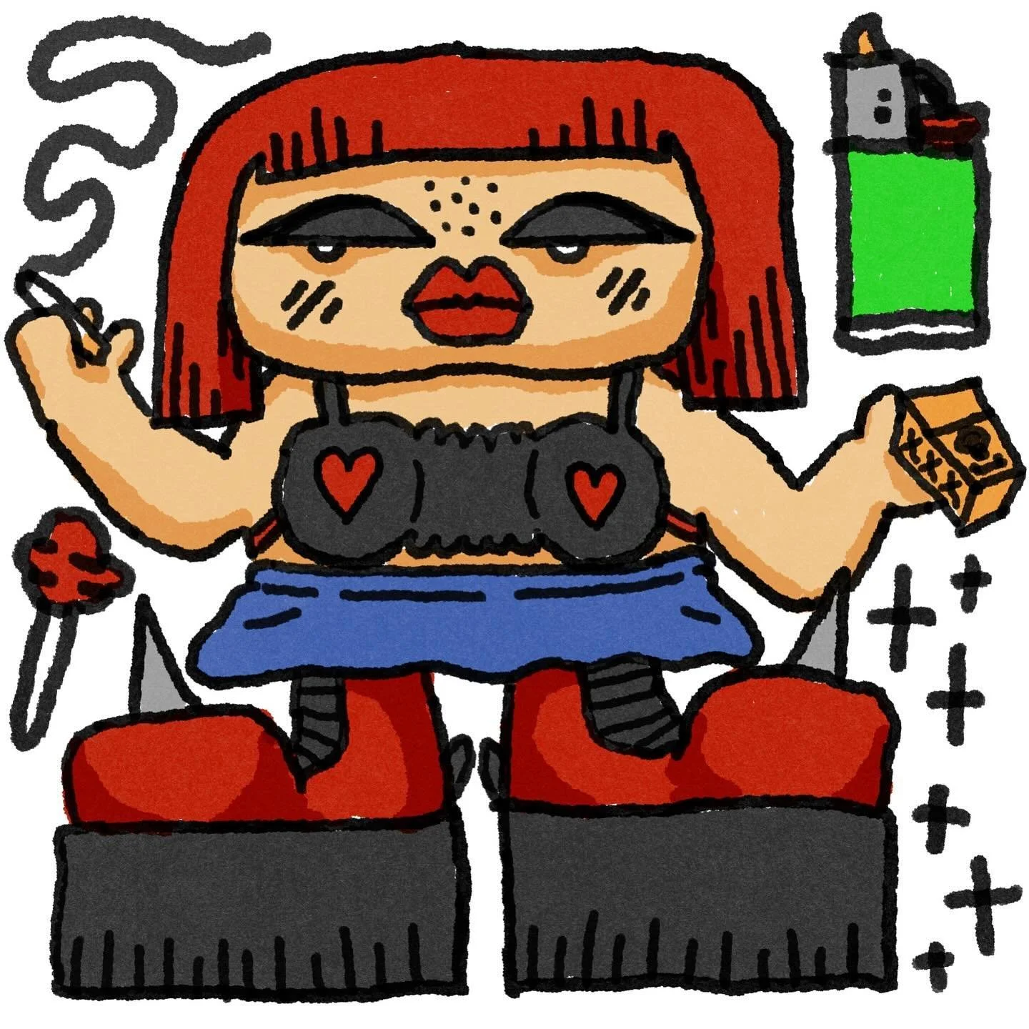 💋🌹👠🚬🍭✨