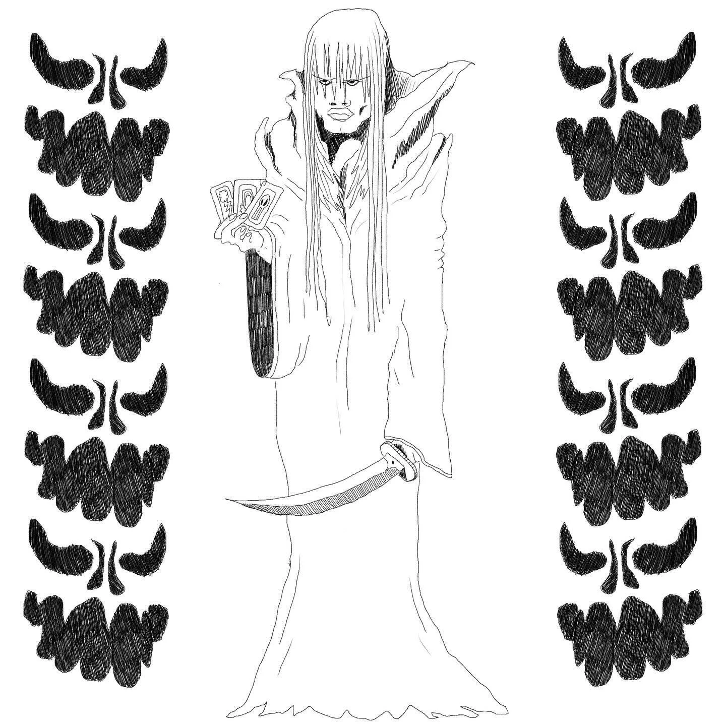 Vampire I doodled this morning🧛&zwj;♂️