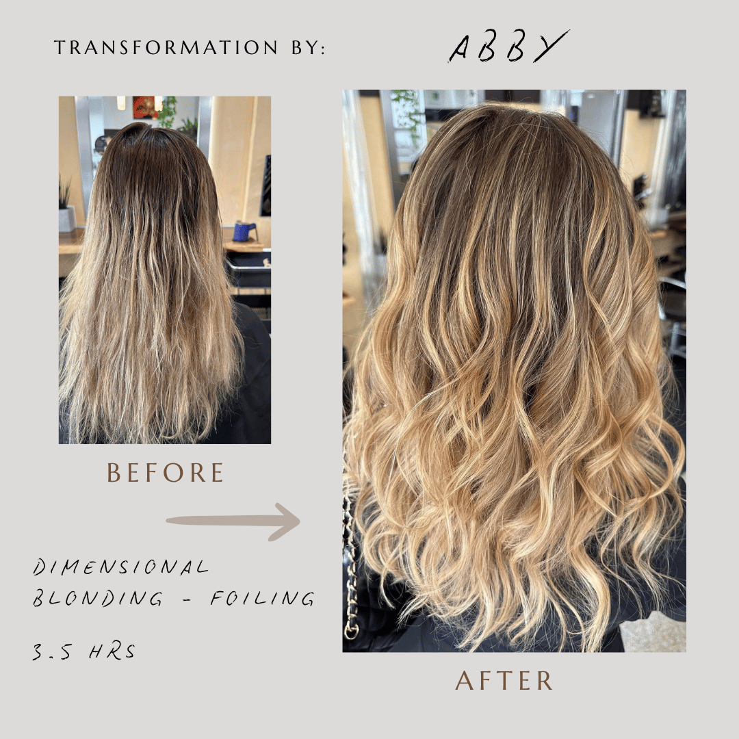 Dimensional blonding by Abby