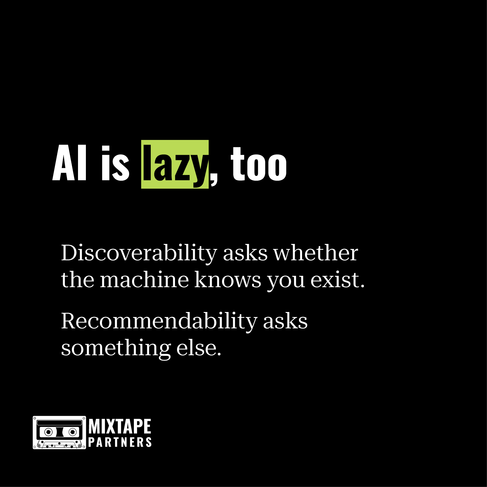 People are lazy. Turns out, AI is too. 